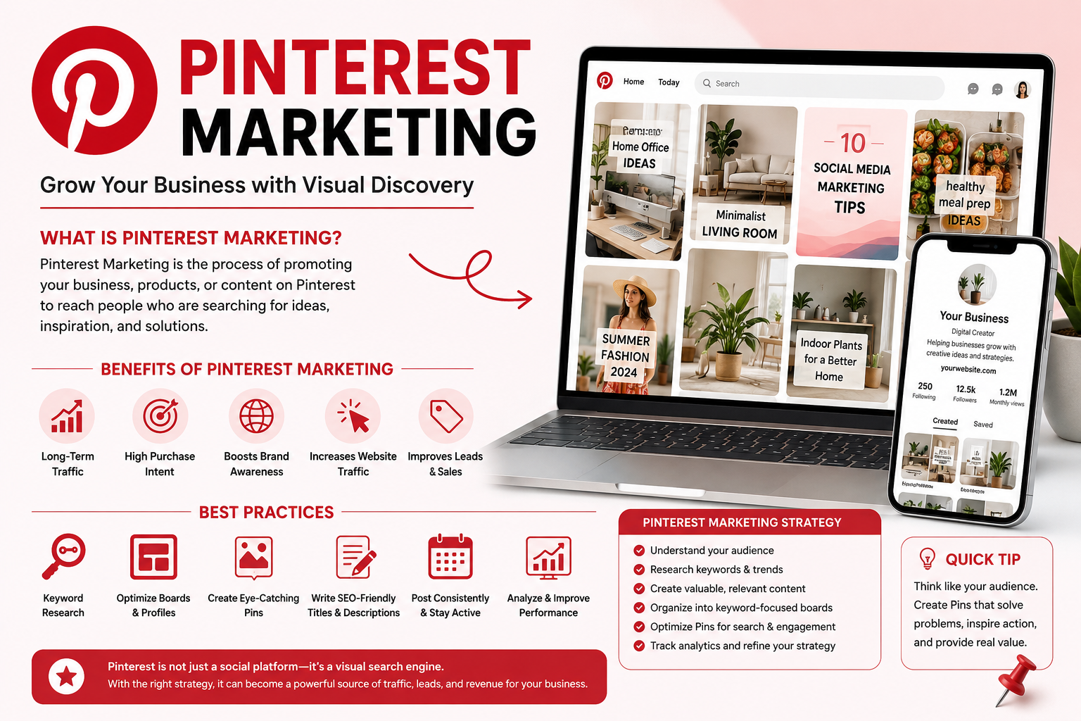 Pinterest Marketing: The Complete Guide to Growing Your Business in 2026